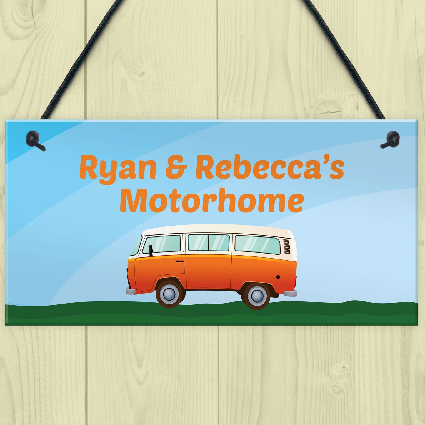 PERSONALISED Motorhome Sign Caravan Accessories Gift