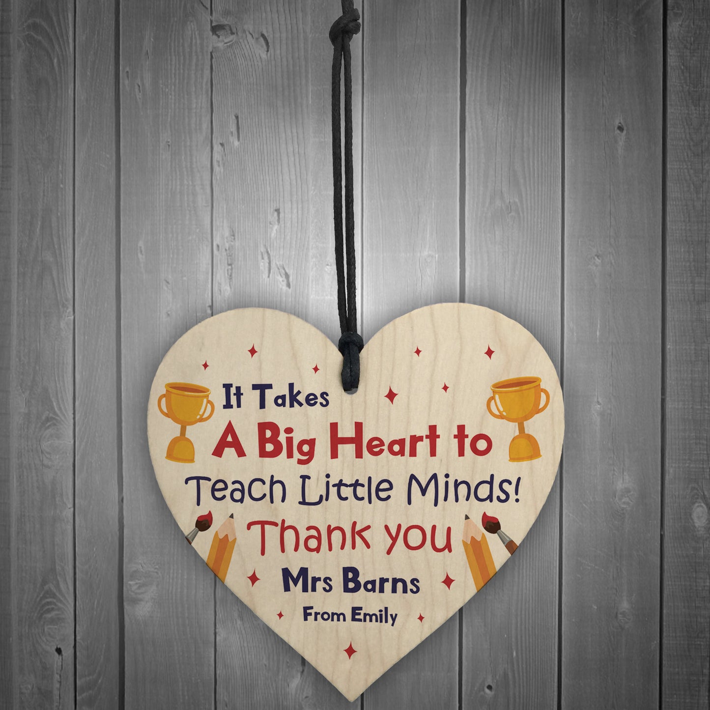 Thank You Gift For Teacher Assistant Mentor Flower Personalised