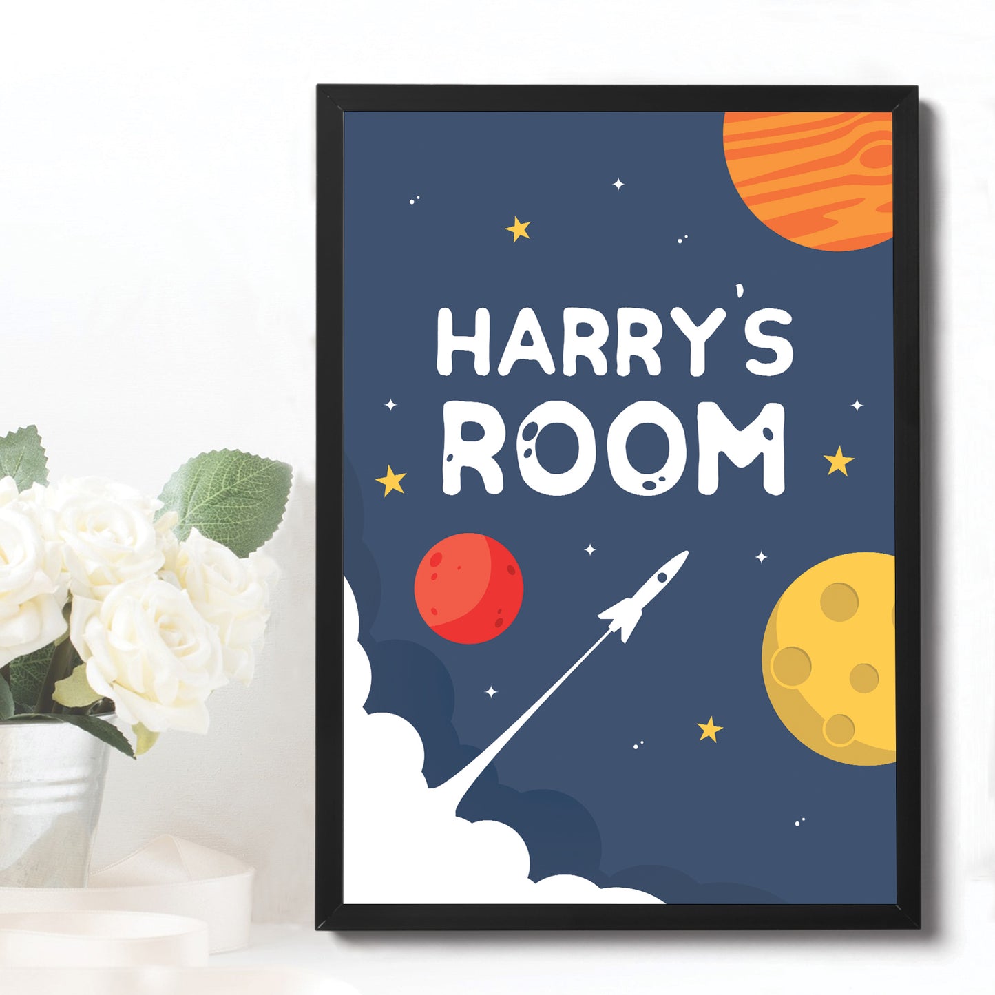 PERSONALISED Bedroom Sign Boys Bedroom Decoration Nursery Gift