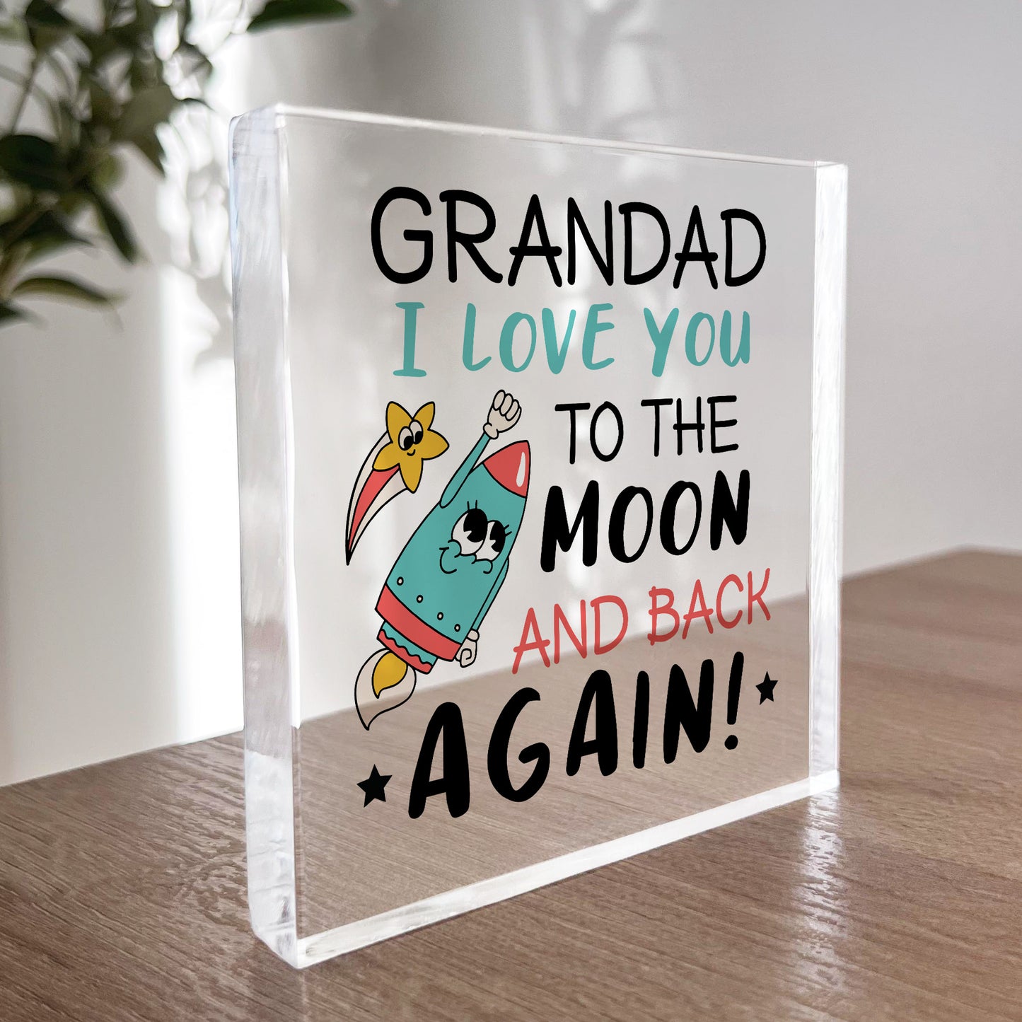 Grandad Gifts Freestanding Plaque Gift Christmas Birthday