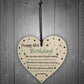 Funny 16th Birthday Gift For Daughter Son Wood Heart 16th Card