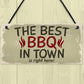 Best BBQ Pit Hanging Garden Sign Barbeque Shed SummerHouse