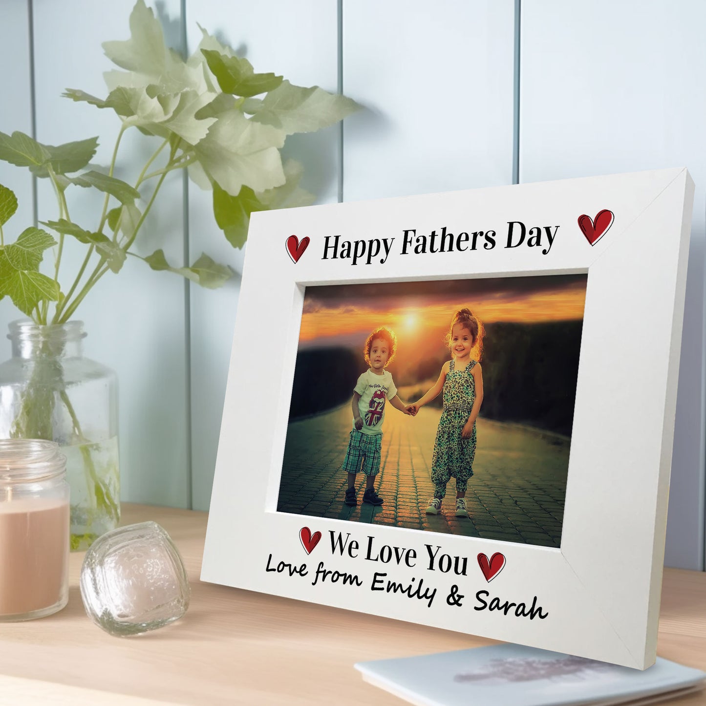 Personalised Fathers Day Gift Photo Frame Dad Gift From Daughter