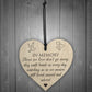 In Memory Of Those We Love Wooden Hanging Heart