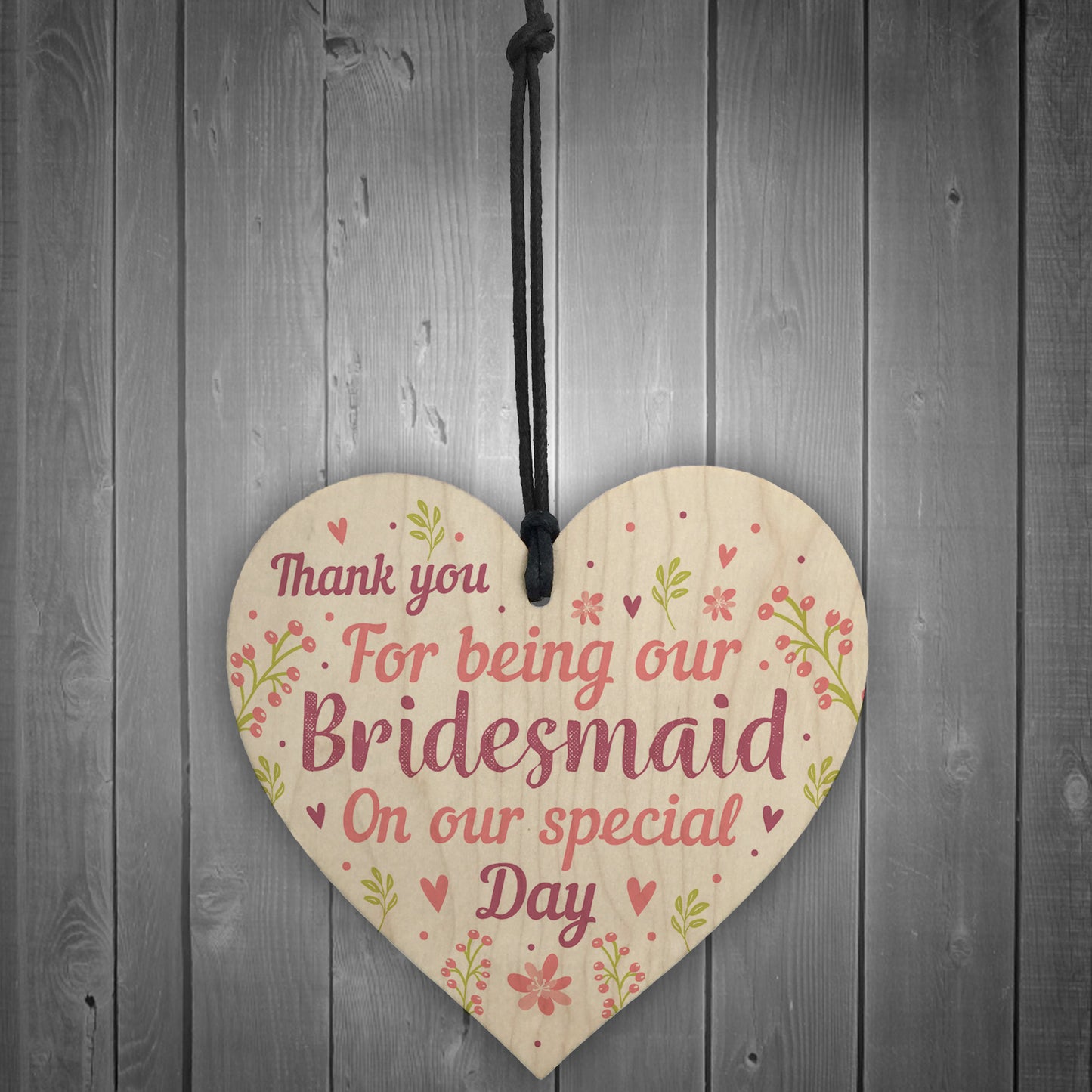Thank You Wedding Gift Bridesmaid Gifts From Bride Groom