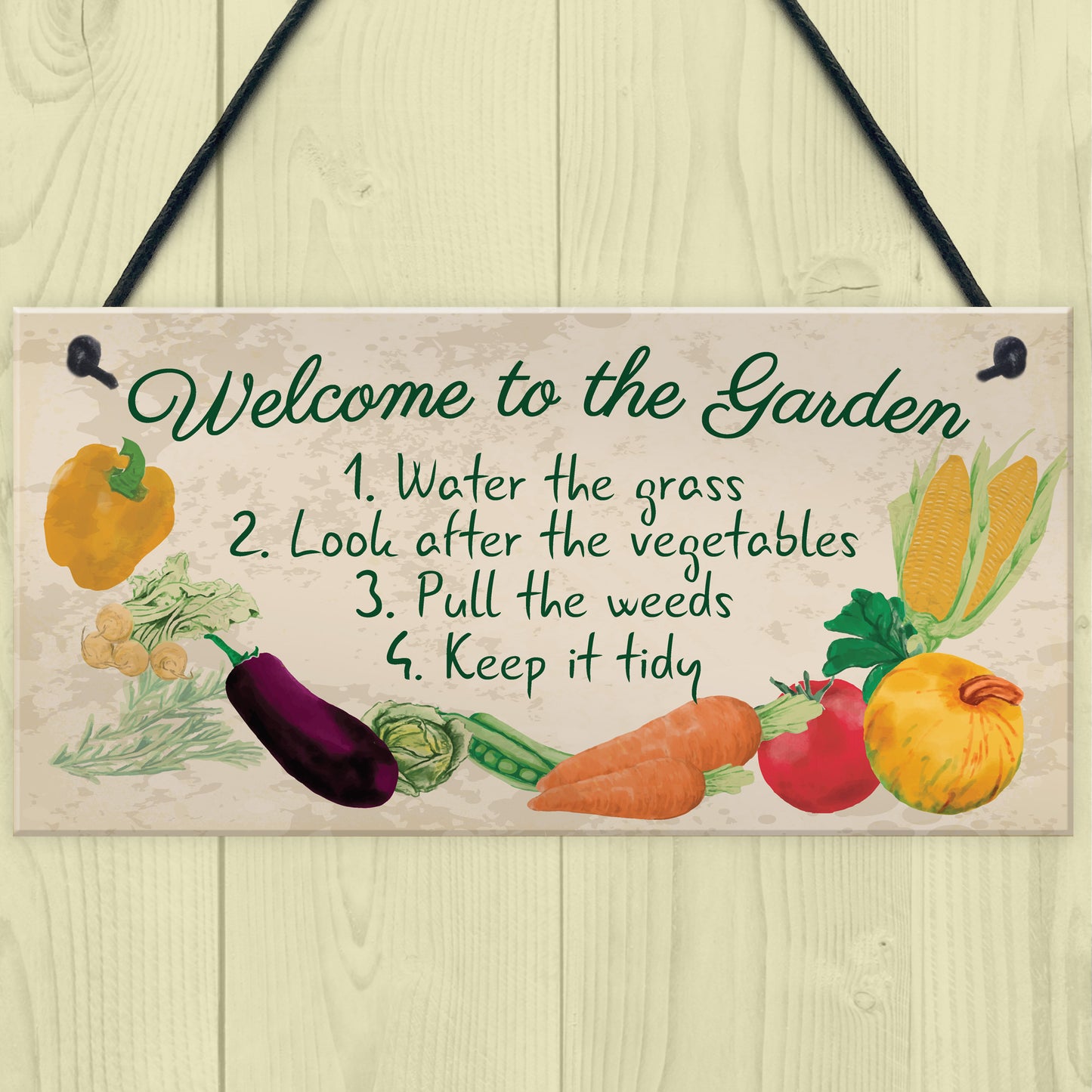 Garden Sign Welcome Plaque Shed Summer House Sign Nan Mum Gift