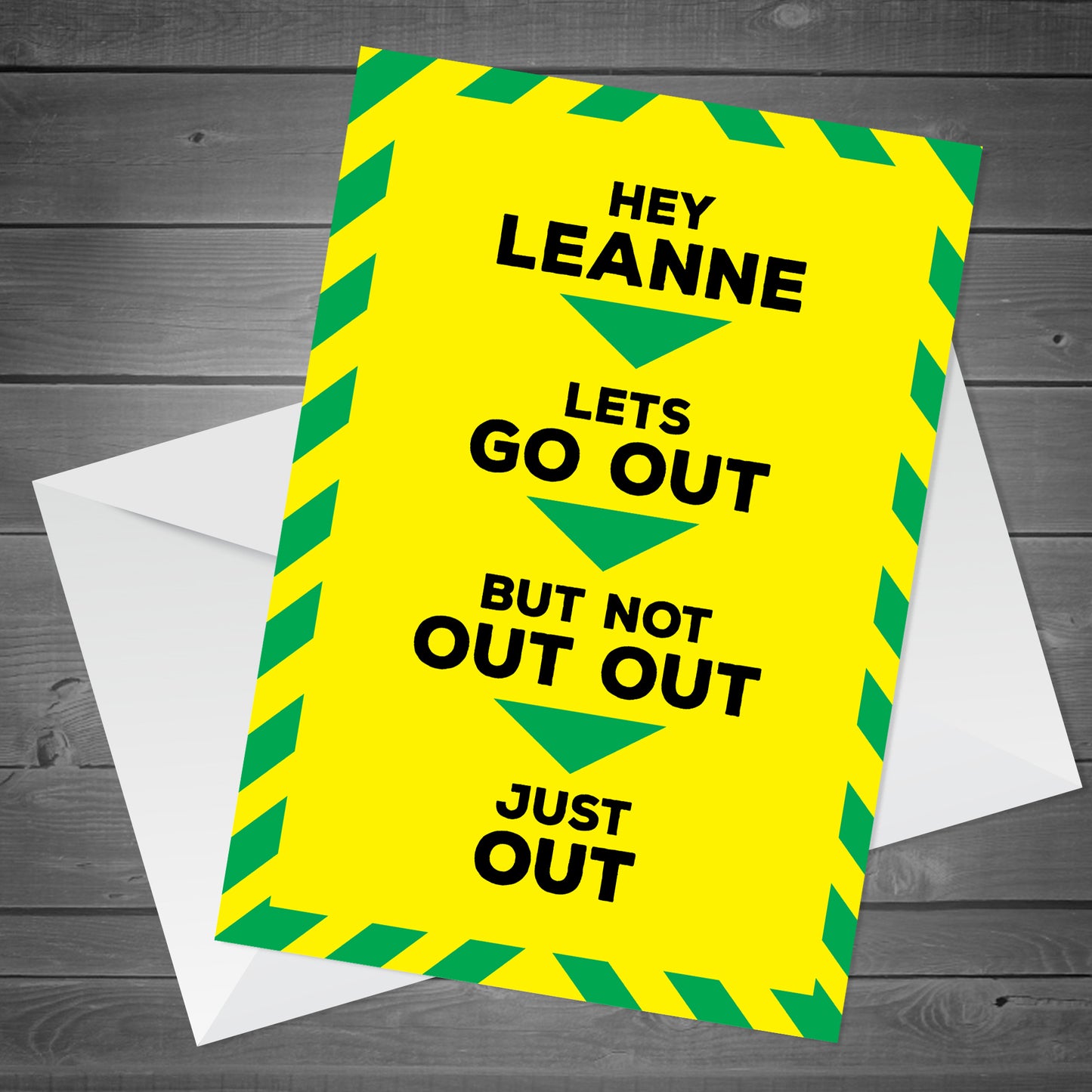 FUNNY Personalised Birthday Card For Him Her Lockdown Isolation