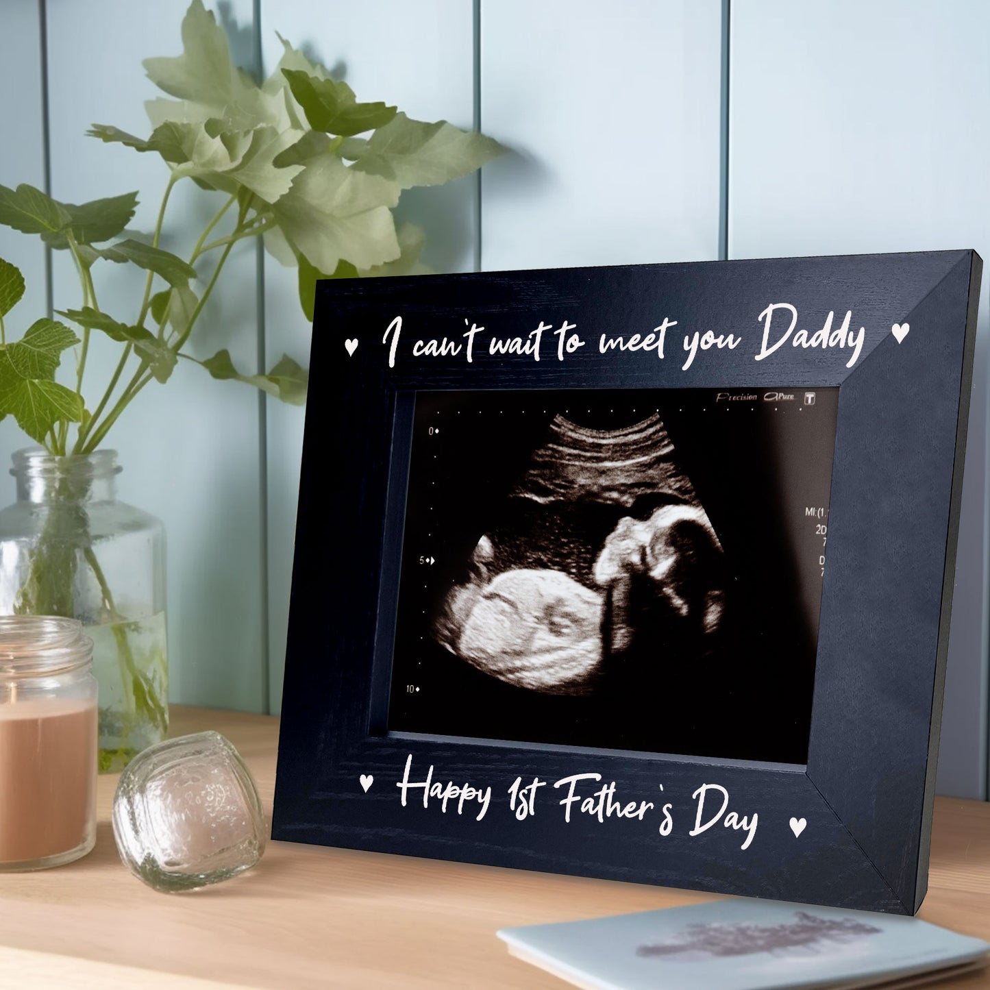 Daddy Wooden Photo Frame 1st Fathers Day Gifts For Daddy