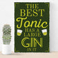 Best Gin Plaques Tonic Garden Party Bar Pub Wall Signs Friends