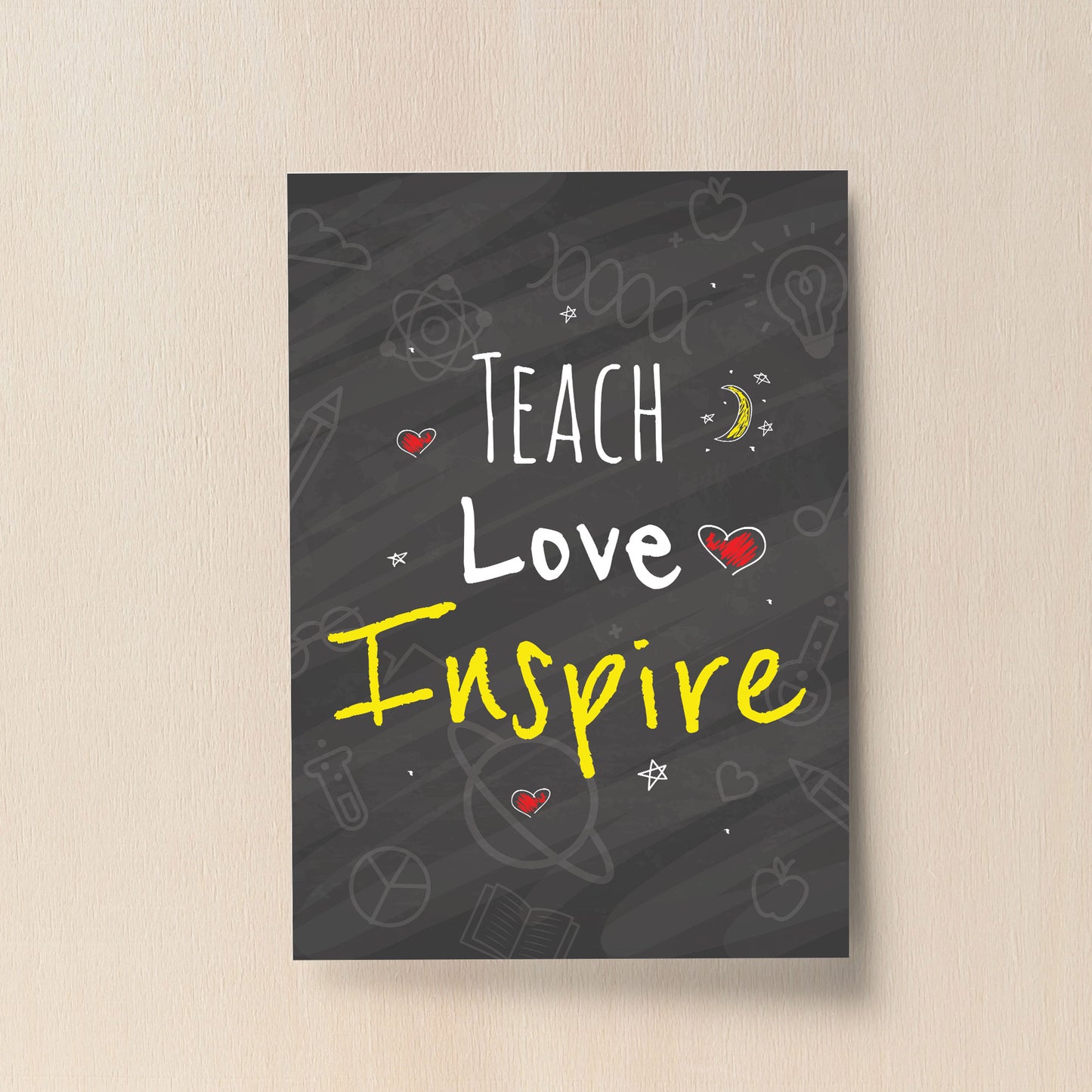 Teacher Quote Print Gift For Nursery Teacher Teaching Assistant