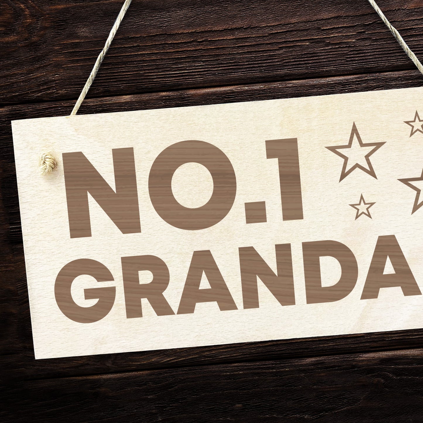 Fathers Day Gift, Gift For Grandad, Wood Hanging Sign, Birthday