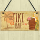 The Tiki Bar Hanging Bar Pub Plaque Beer Cocktails Beach Garden