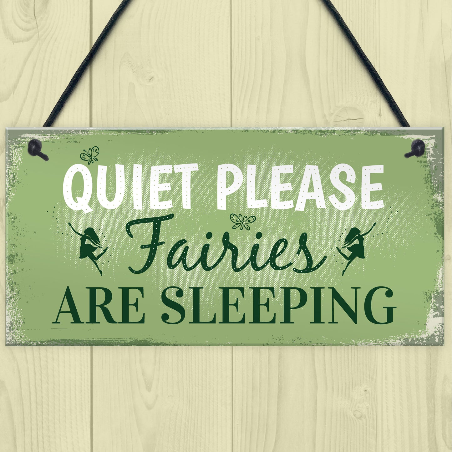 Quiet Please Novelty Hanging Plaque SummerHouse Sign Garden