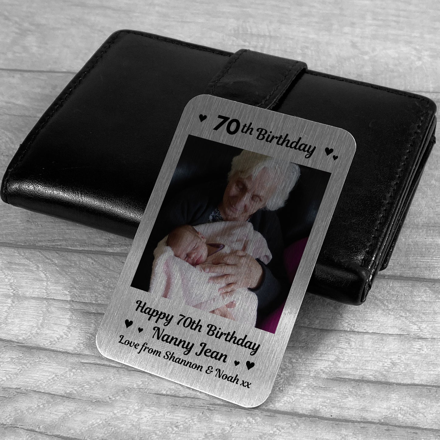 Personalised 60th 70th 80th Birthday Gift For Nanny Keepsake