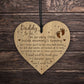 Daddy To Be Gifts Baby Shower Decoration Engraved Heart New Dad