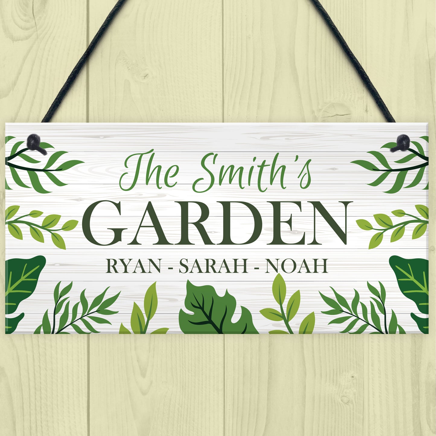 PERSONALISED Garden Signs And Plaques Gardening Gifts Deocr