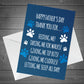 Funny Card For Dad From Dog Fathers Day Card Joke Card