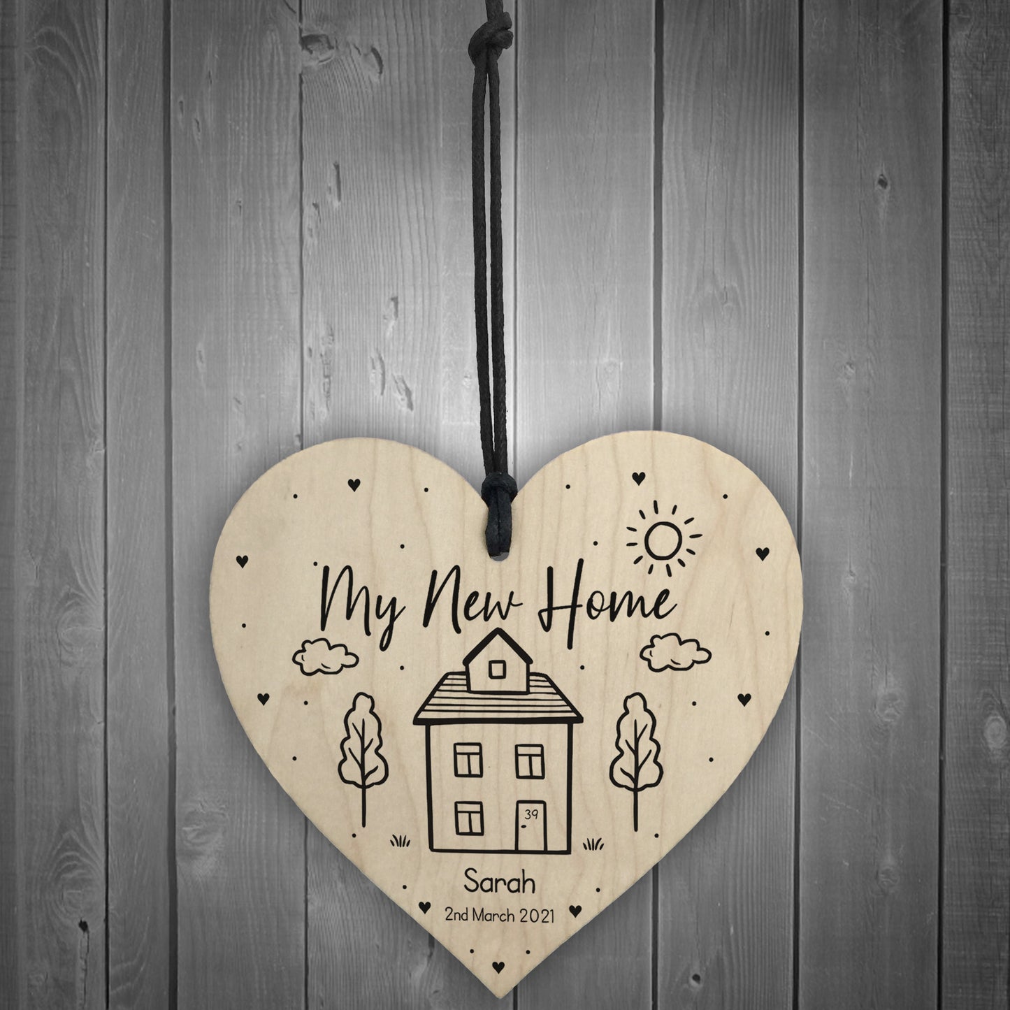 Personalised House Warming Gift My New Home Gift With Name
