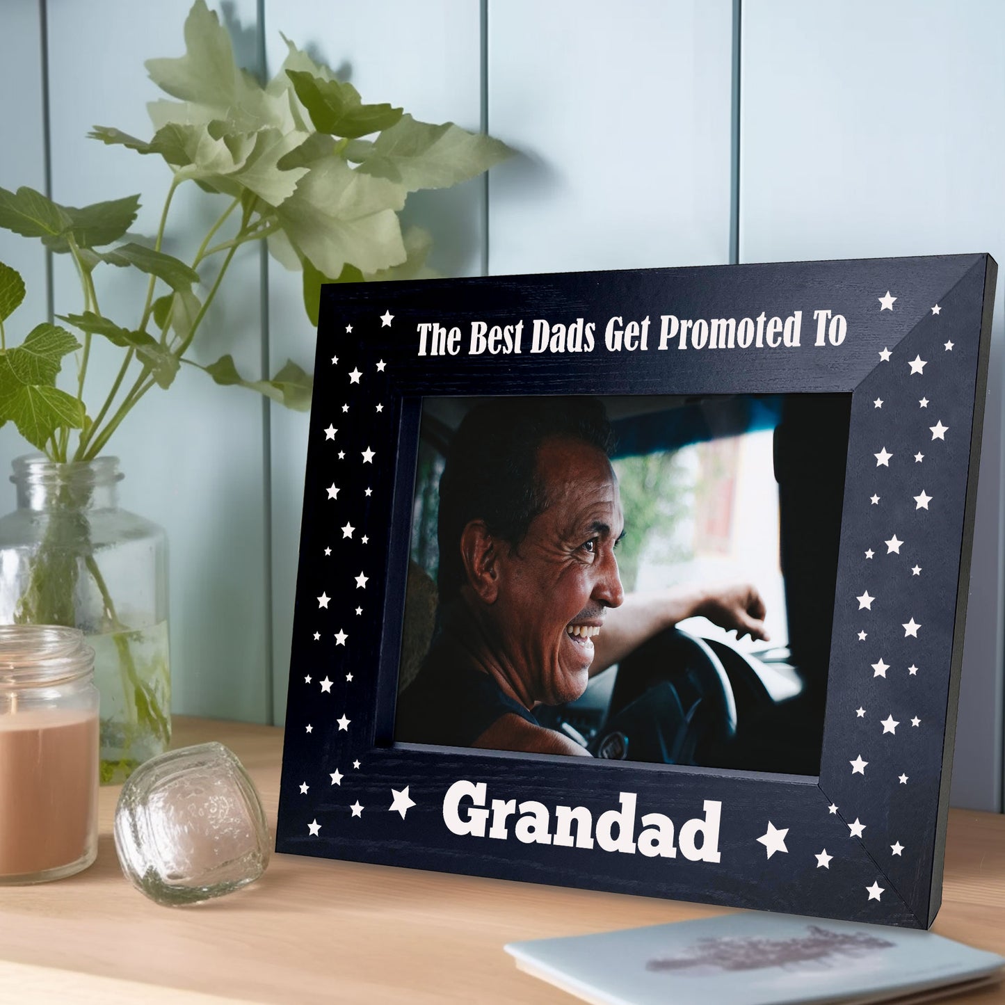 Dads Get Promoted To Grandad Photo Frame Fathers Day Gifts