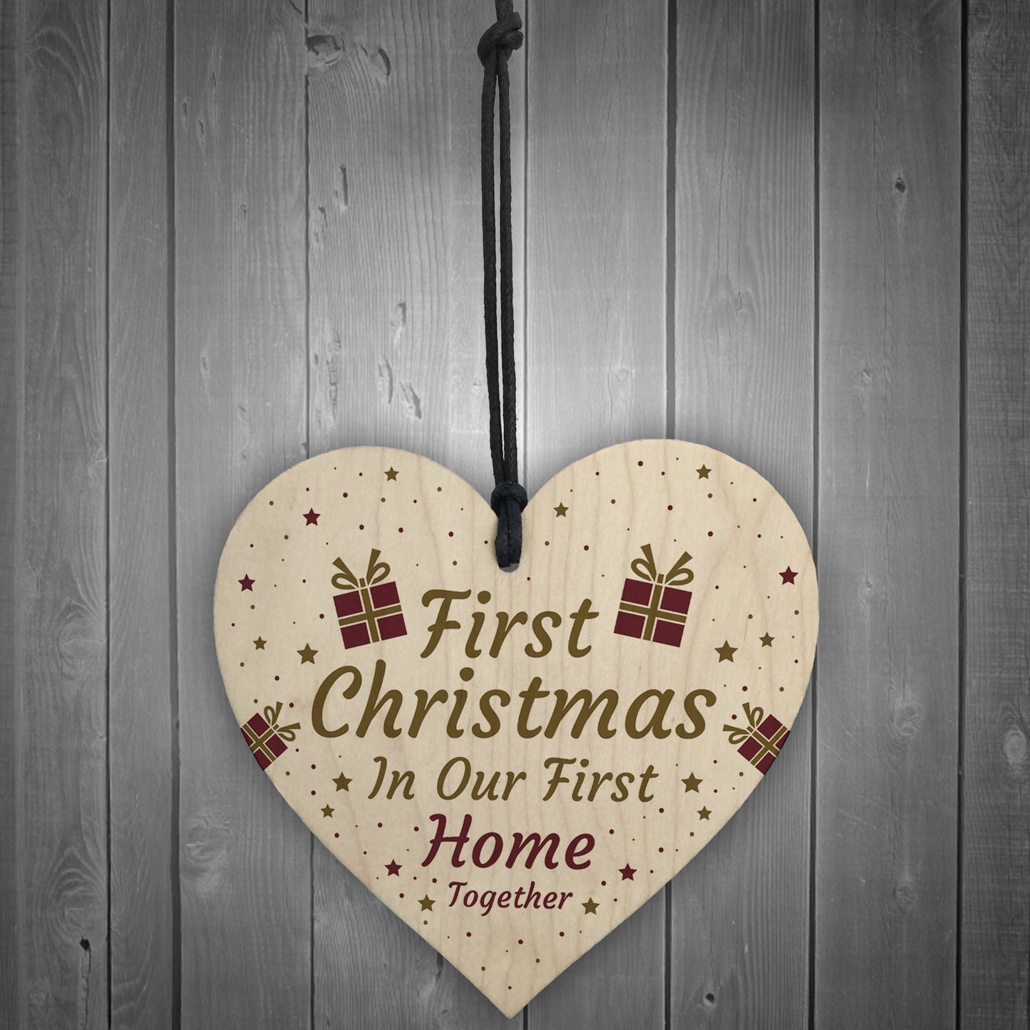 1st Home Together Personalised Christmas Bauble Tree Decoration