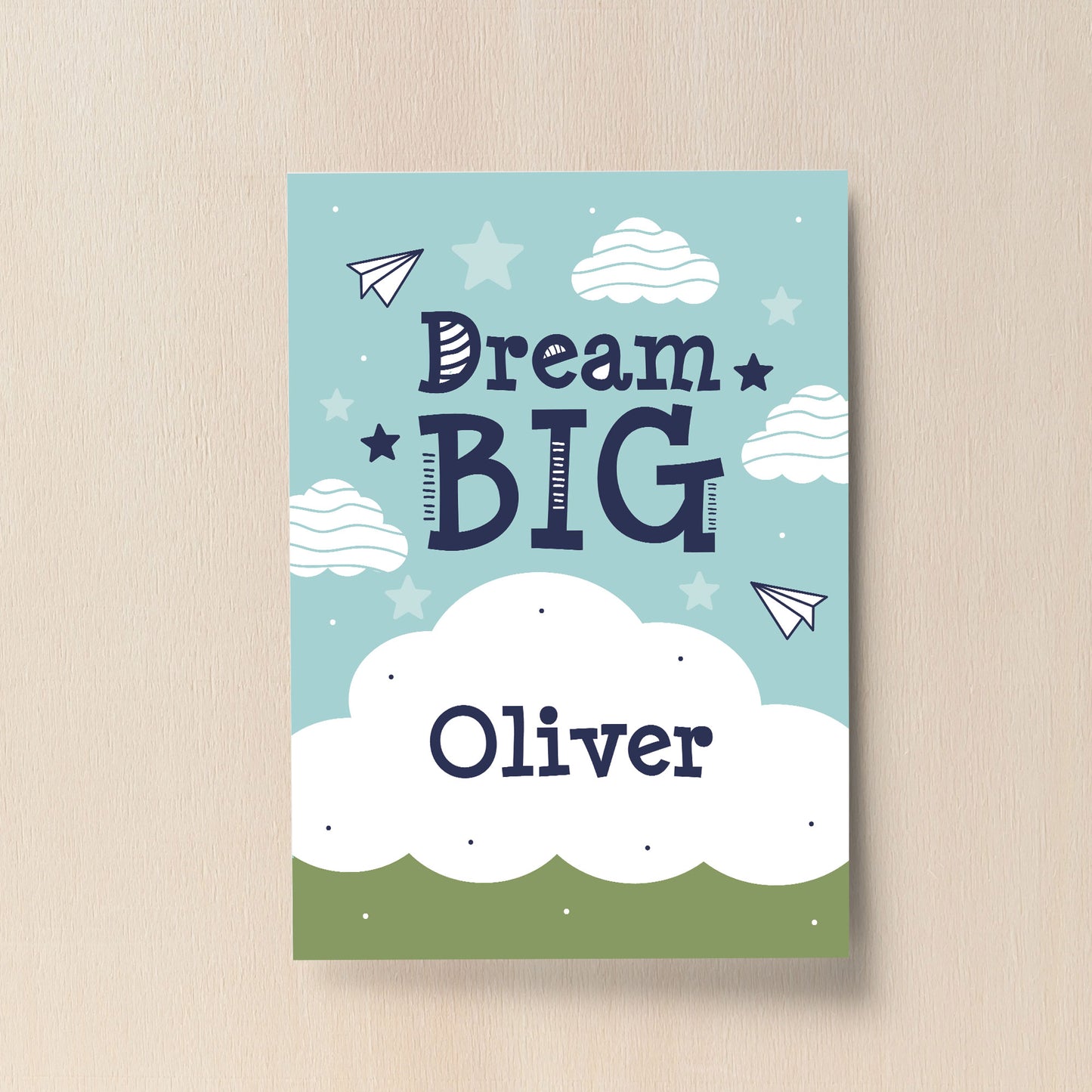 PERSONALISED Bedroom Sign Wall Art Boys Room Decoration