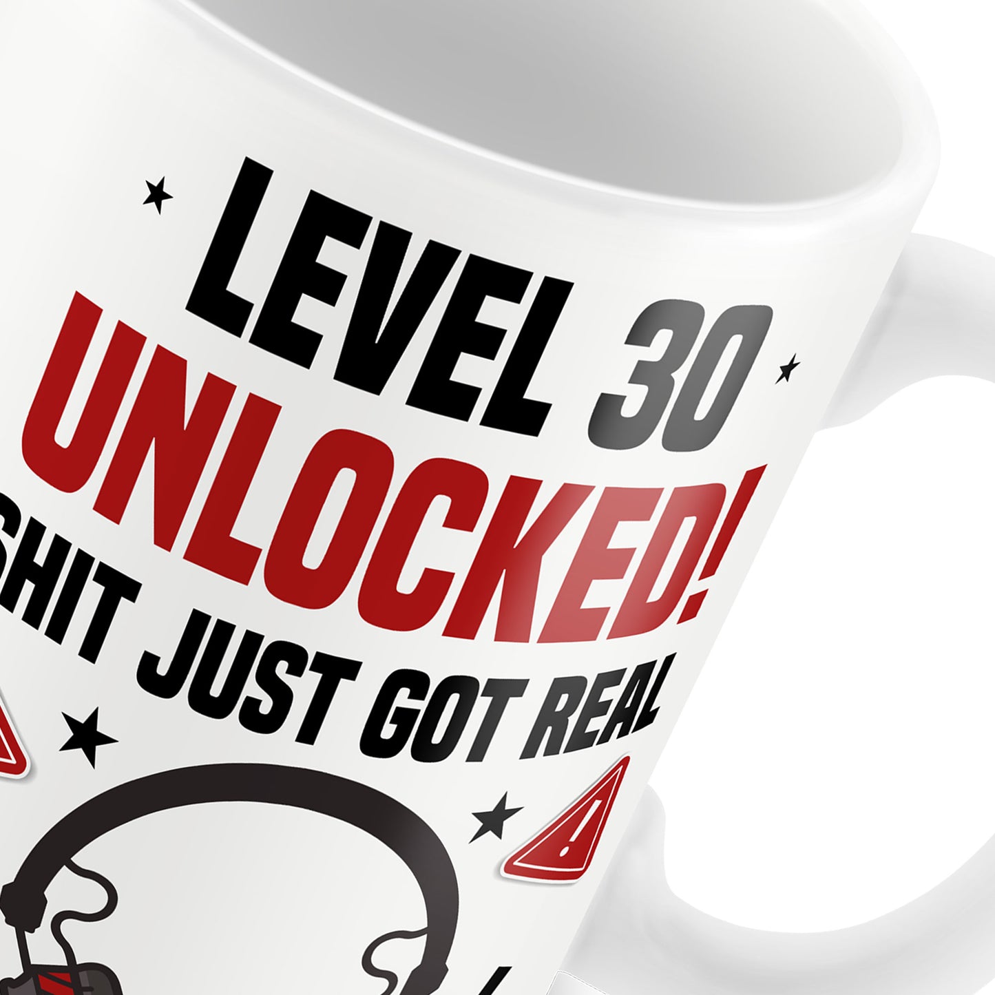 30th Birthday Mug Gamer Level Unlocked Gift For Him Her Men