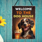 Funny Joke The Dog House Sign For Home Bar Pub Man Cave Hanging