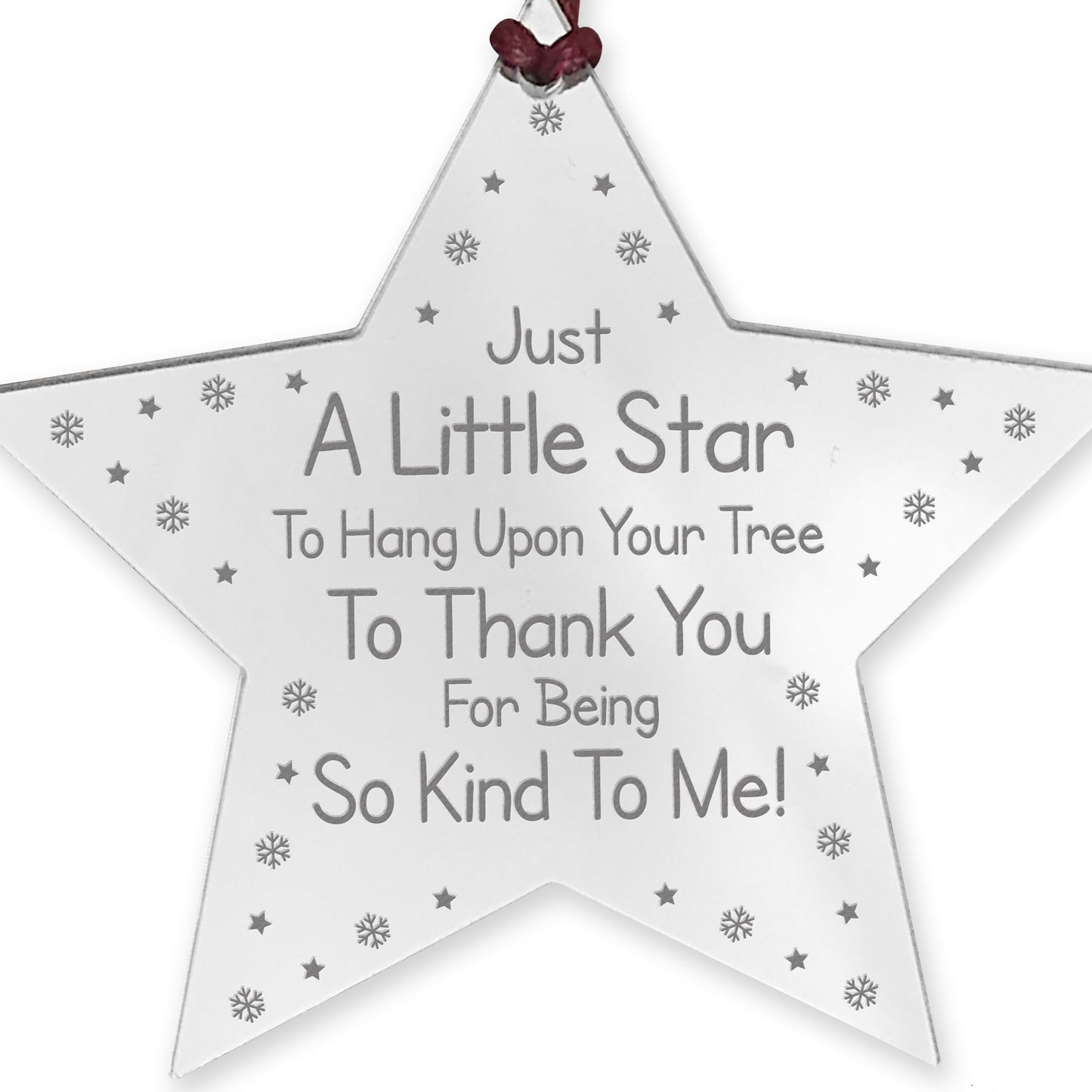 Christmas Gift For Teacher Assistant Thank You Engraved Star