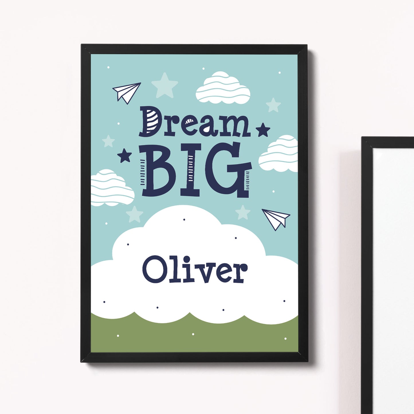 PERSONALISED Bedroom Sign For Boys Bedroom Wall Art Decor