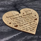 Reasons Why I Love My Husband Engraved Heart Husband Birthday