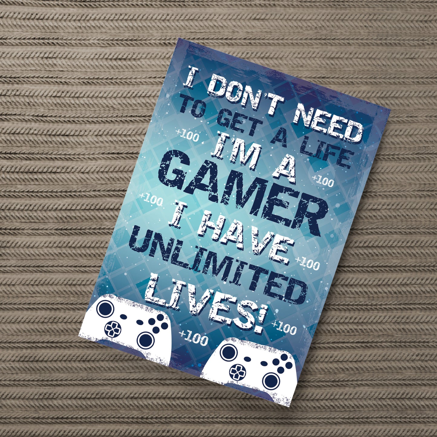 Boys Bedroom Decor Gaming Print Gamer Gift For Son Bedroom Art