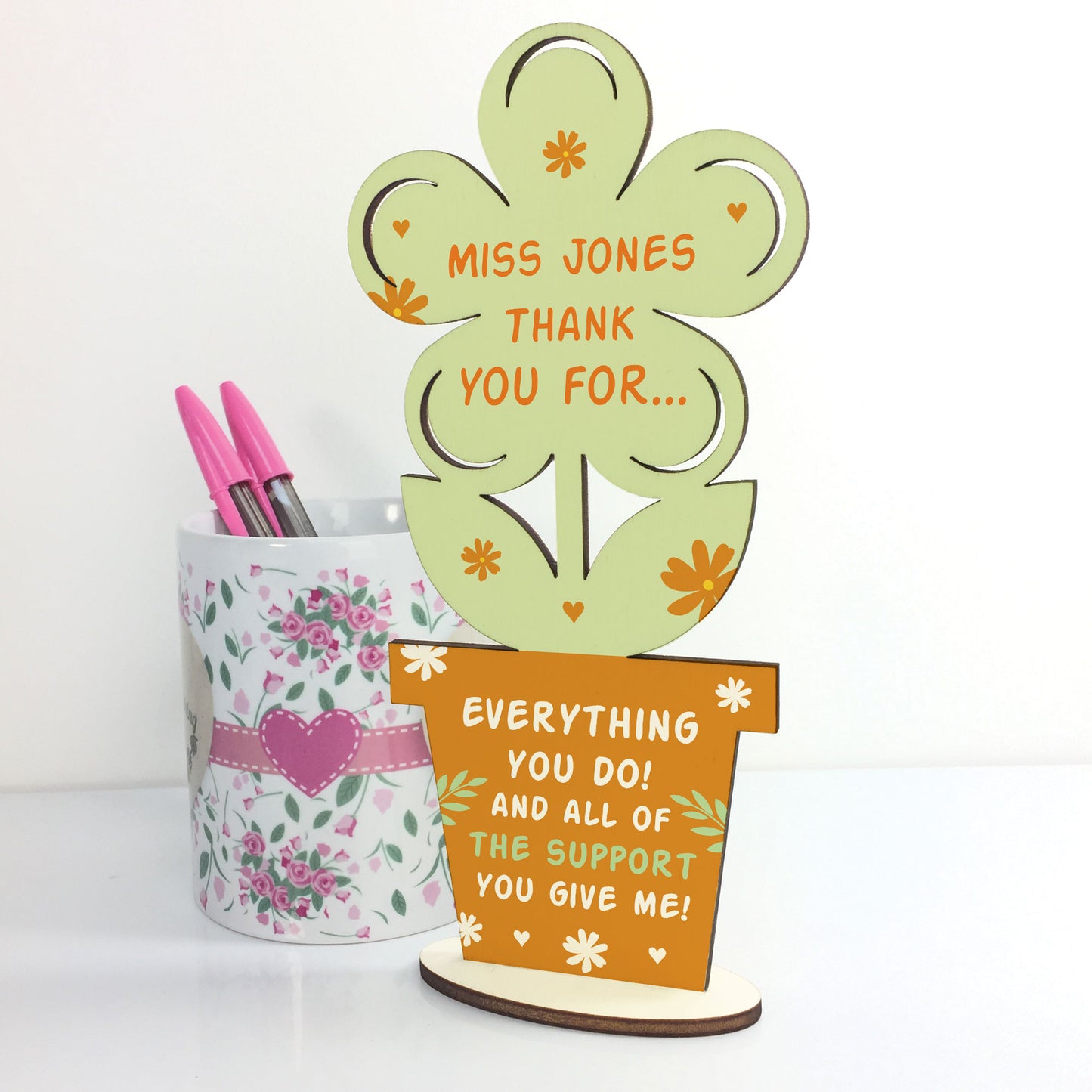 THANK YOU Gifts For Teacher Teaching Assistant Personalised