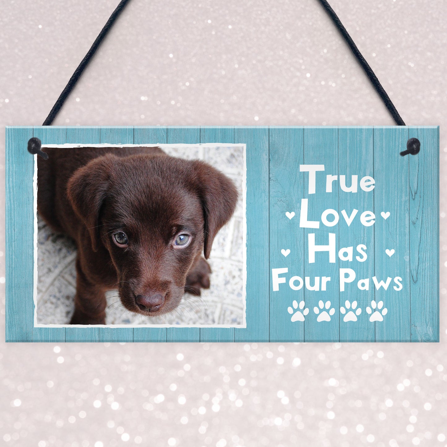 PERSONALISED Custom Photo Dog Sign Novelty Dog Animal Lover