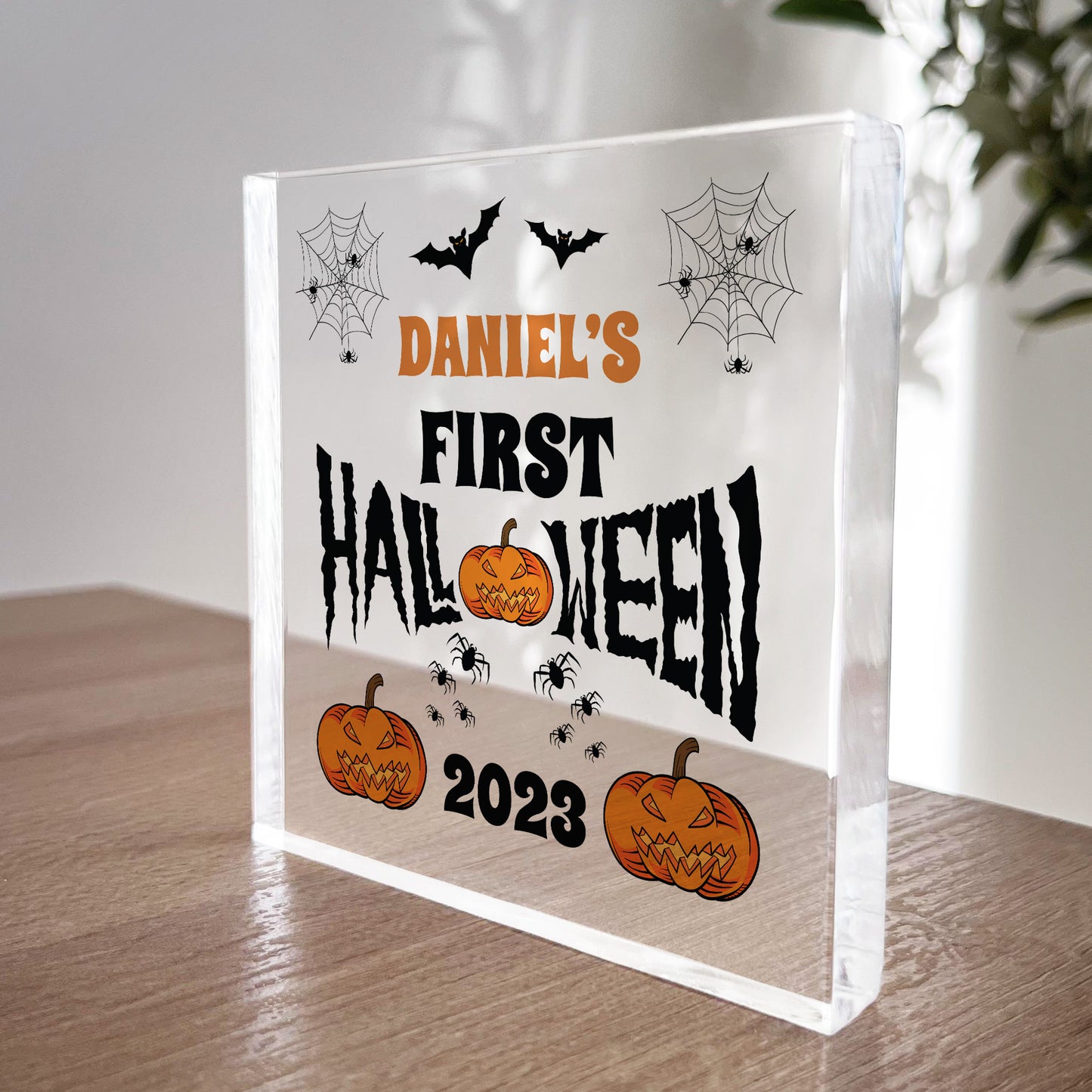 Personalised My First Halloween Ornament Halloween Decoration