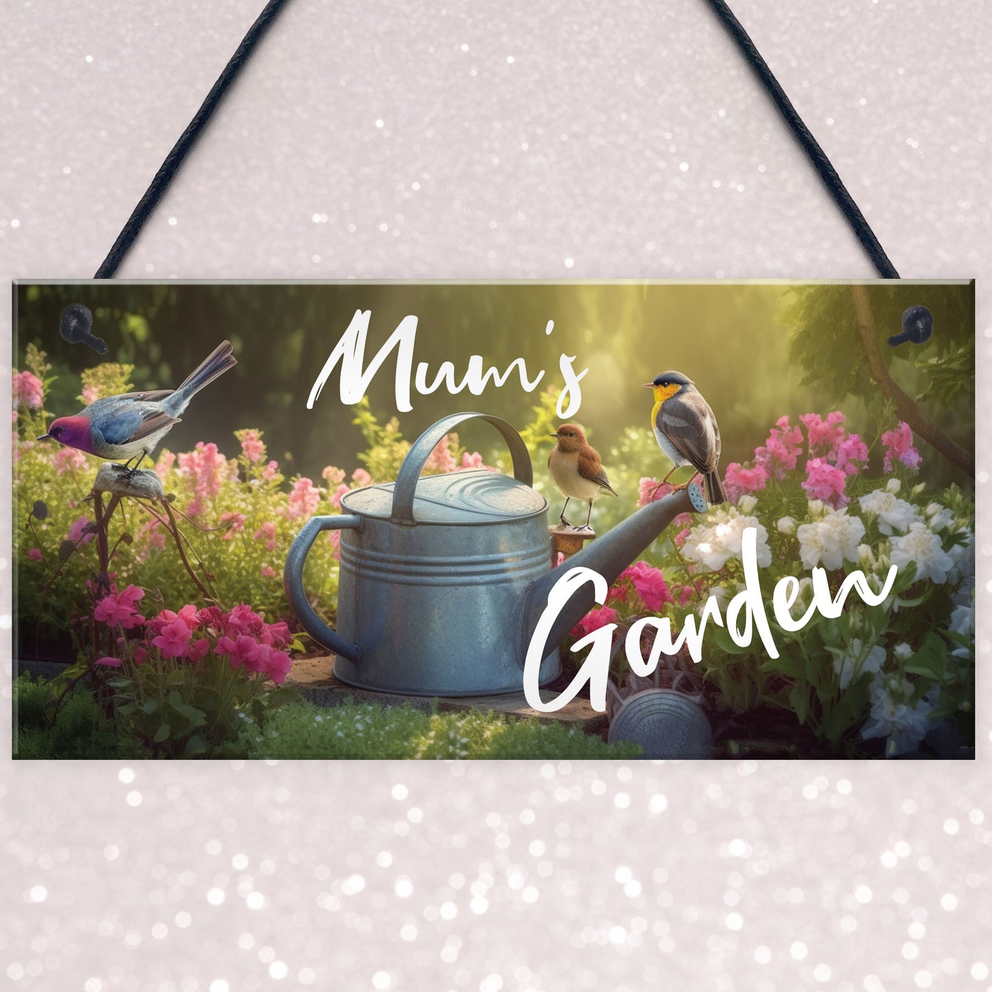 Personalised Garden Sign For Friend Mum Nan Grandma Auntie Her