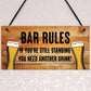 Bar Signs For Home Bar Rules Alcohol Funny Quote Shabby Chic