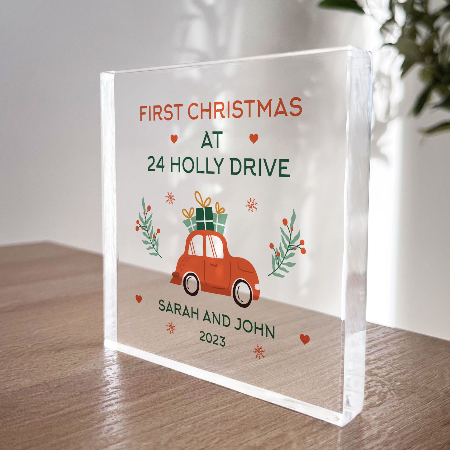 Christmas Decoration For New Home Personalised New Home Gift