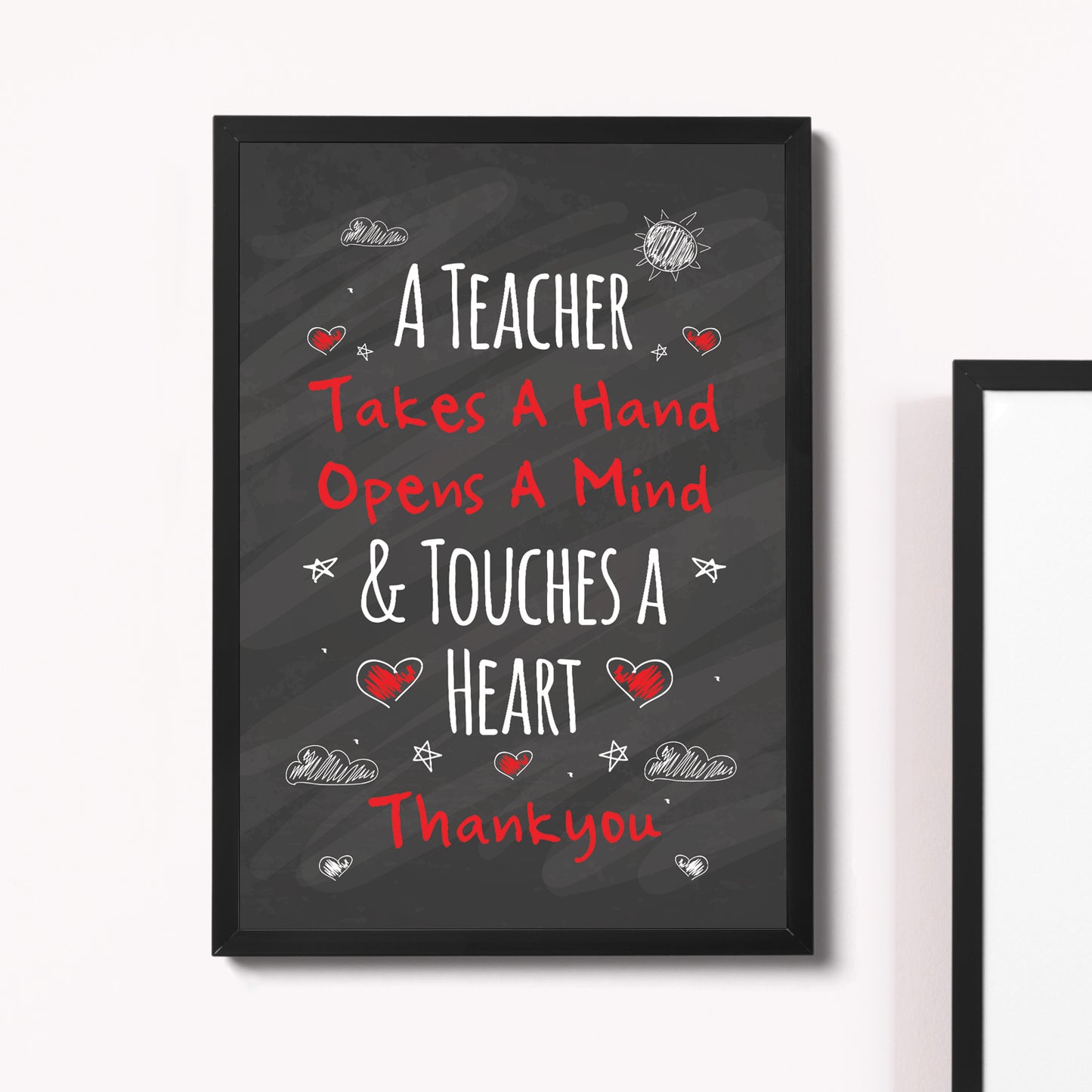 Teacher Print Leaving Gift Thank You Gift For Teacher Assistant