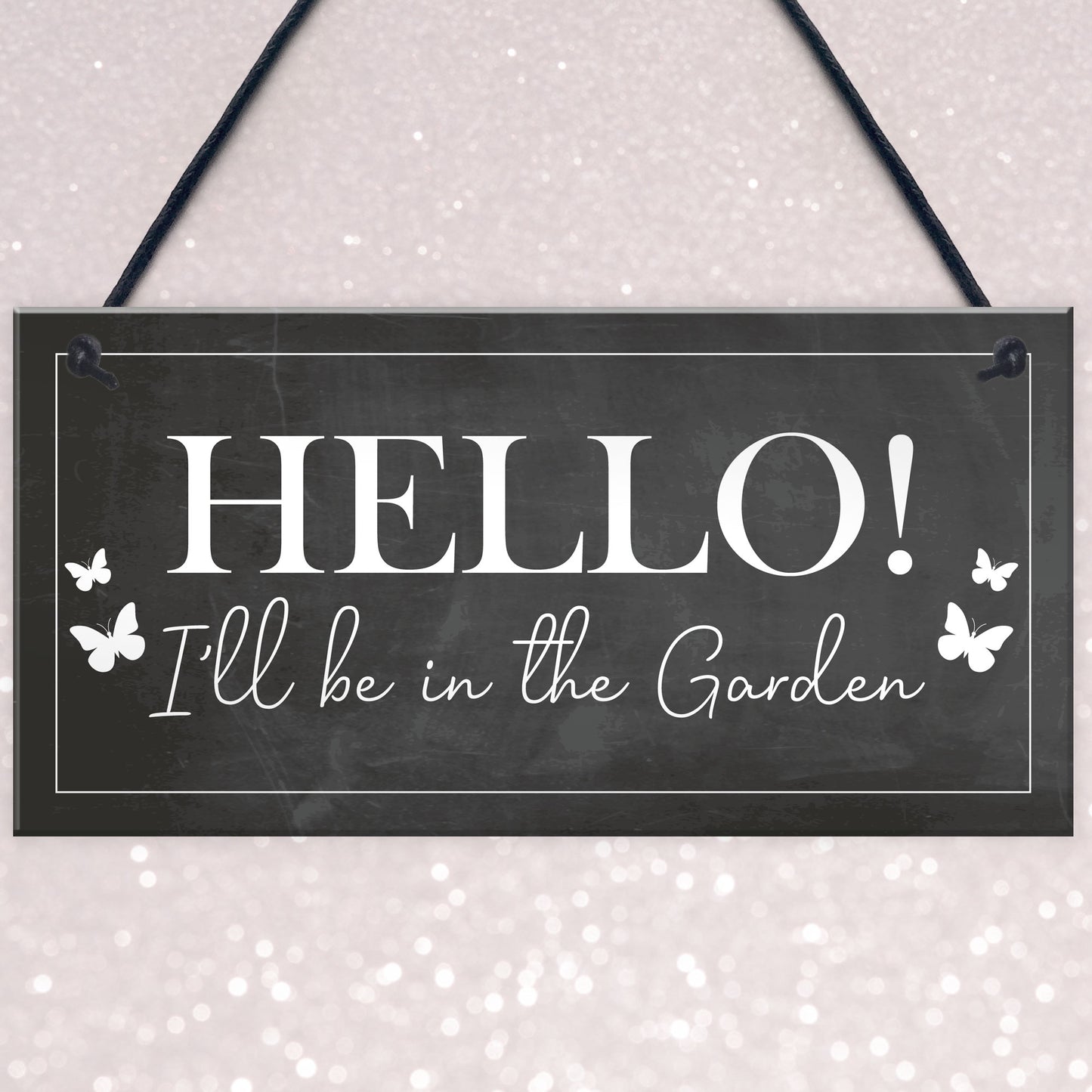 Garden Sign Novelty Garden Plaque Summer House Sign Garden Shed