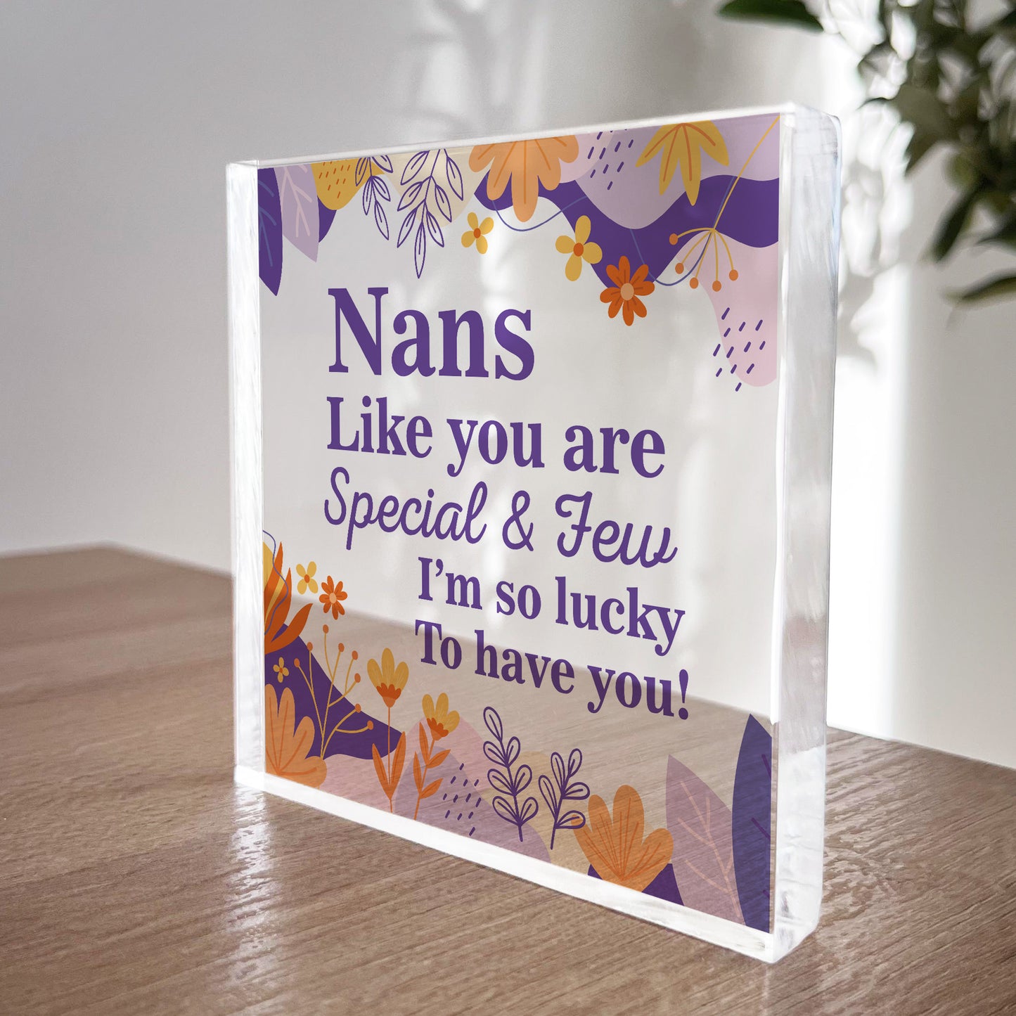 Nan Gifts NAN PLAQUE Birthday Christmas Gift For Nan Nanny