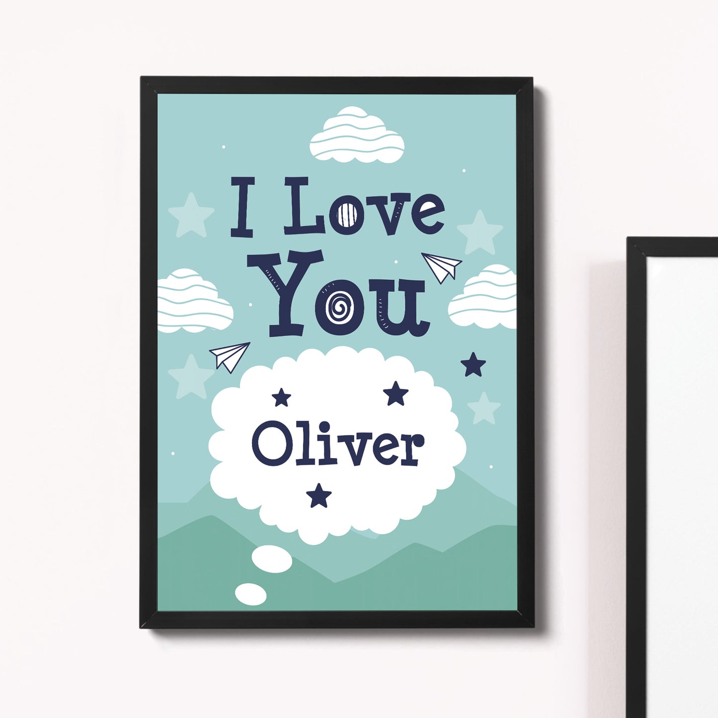 PERSONALISED Nursery Wall Art Nursery Decorations Boys Bedroom