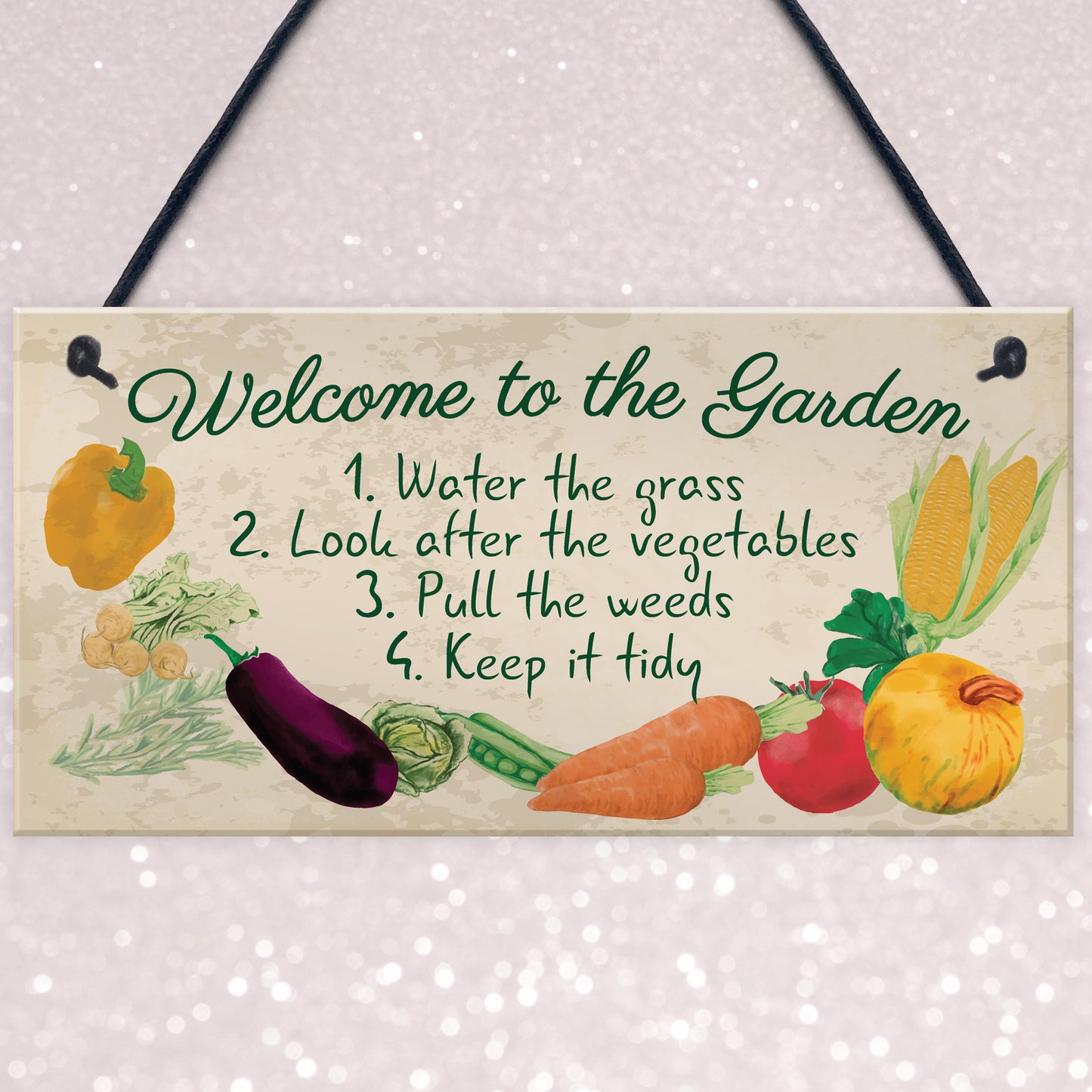 Garden Sign Welcome Plaque Shed Summer House Sign Nan Mum Gift