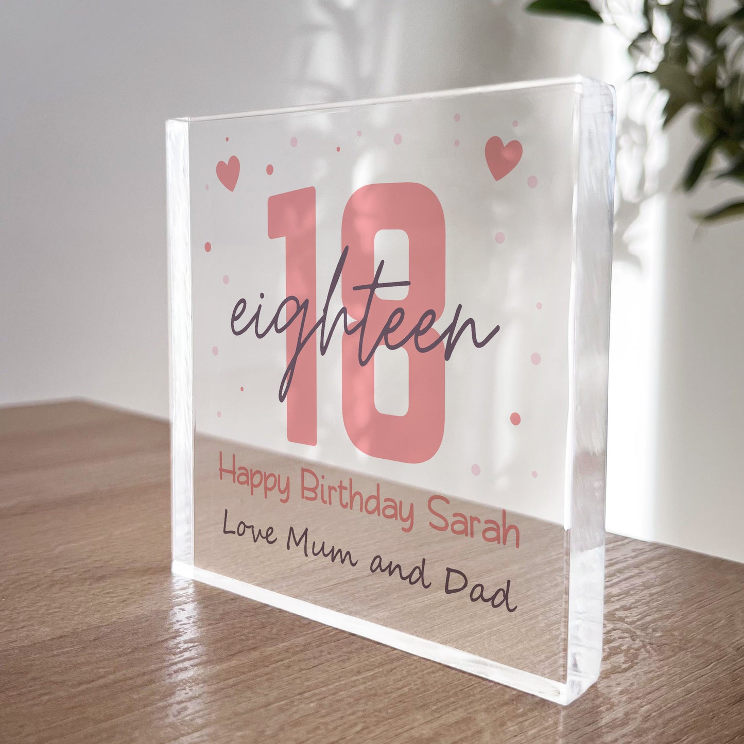 PERSONALISED 16th 18th 21st 30th Birthday Gifts For Daughter