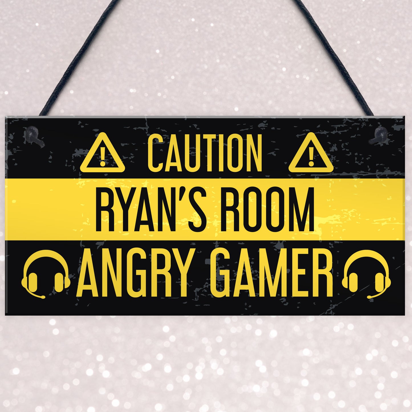 Personalised Gaming Room Sign For Bedroom Man Cave Gift