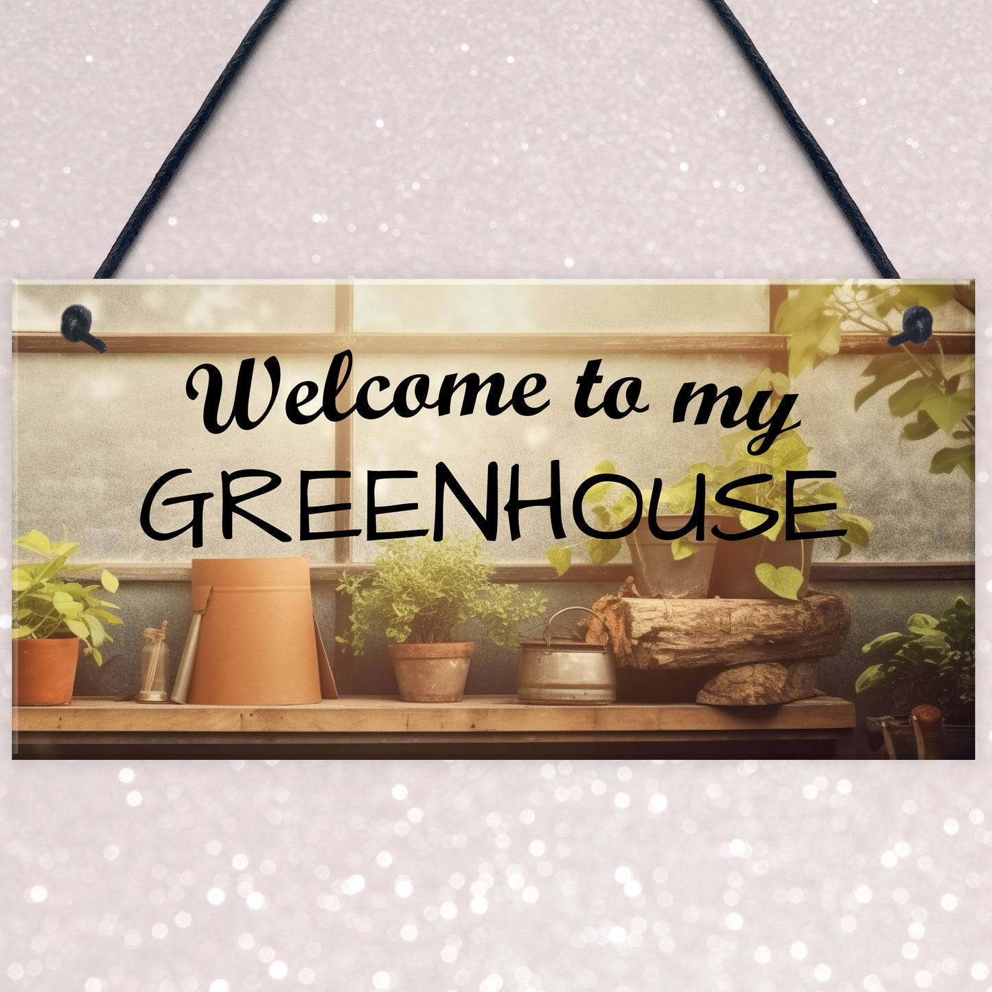 Novelty Greenhouse Sign Garden Sign Summerhouse Shed Sign