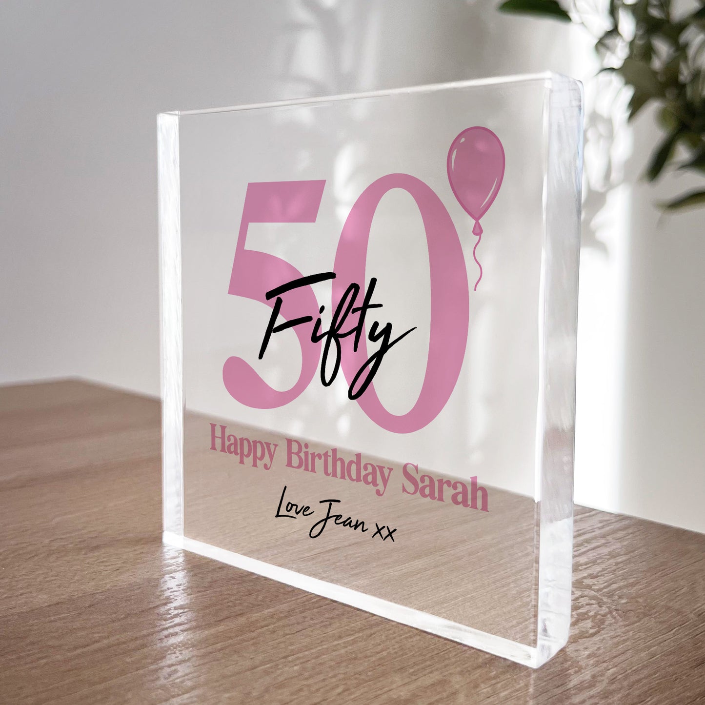 PERSONALISED 50th Birthday Gifts For Mum Nan Auntie Best Friend