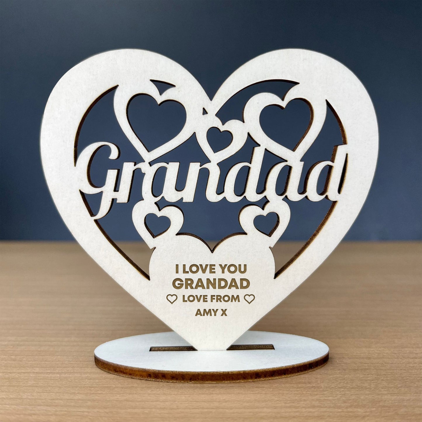 Personalised Fathers Day Gift For Grandad From Grandson Daughter