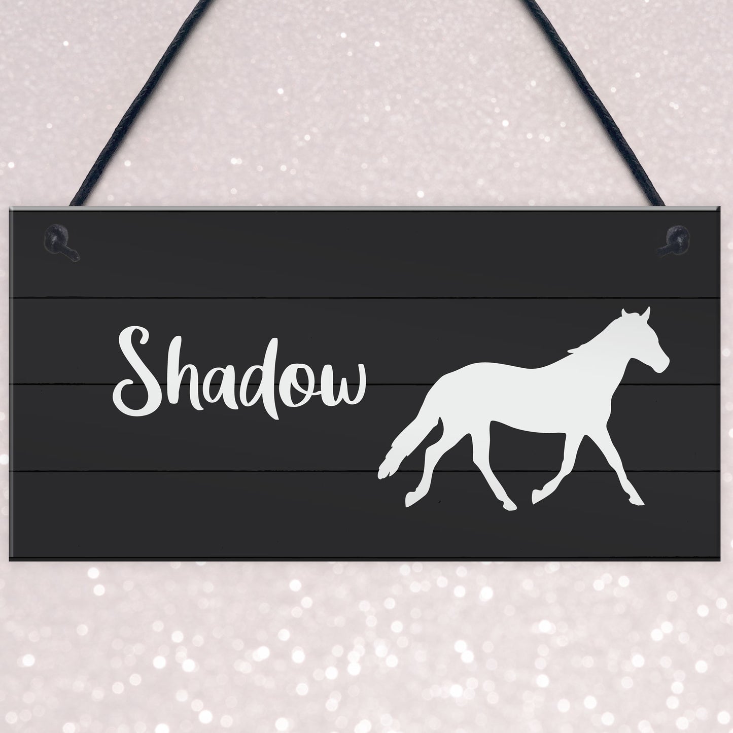 Horse Stable Sign Personalised Hanging Door Sign Horse Sign