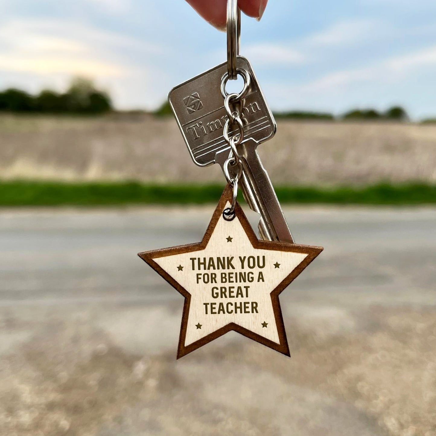 Teacher Keyring Thank You Gift From Student Leaving Gift