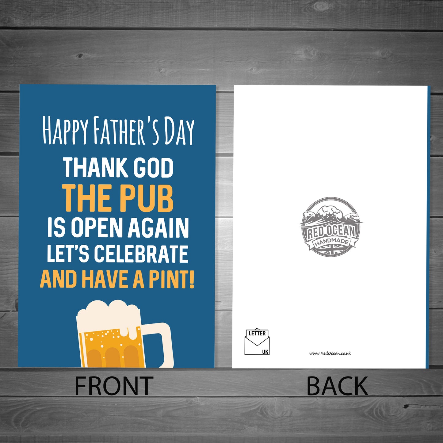 Funny Fathers Day Card Comedy Humour Cheeky Joke Dad Father